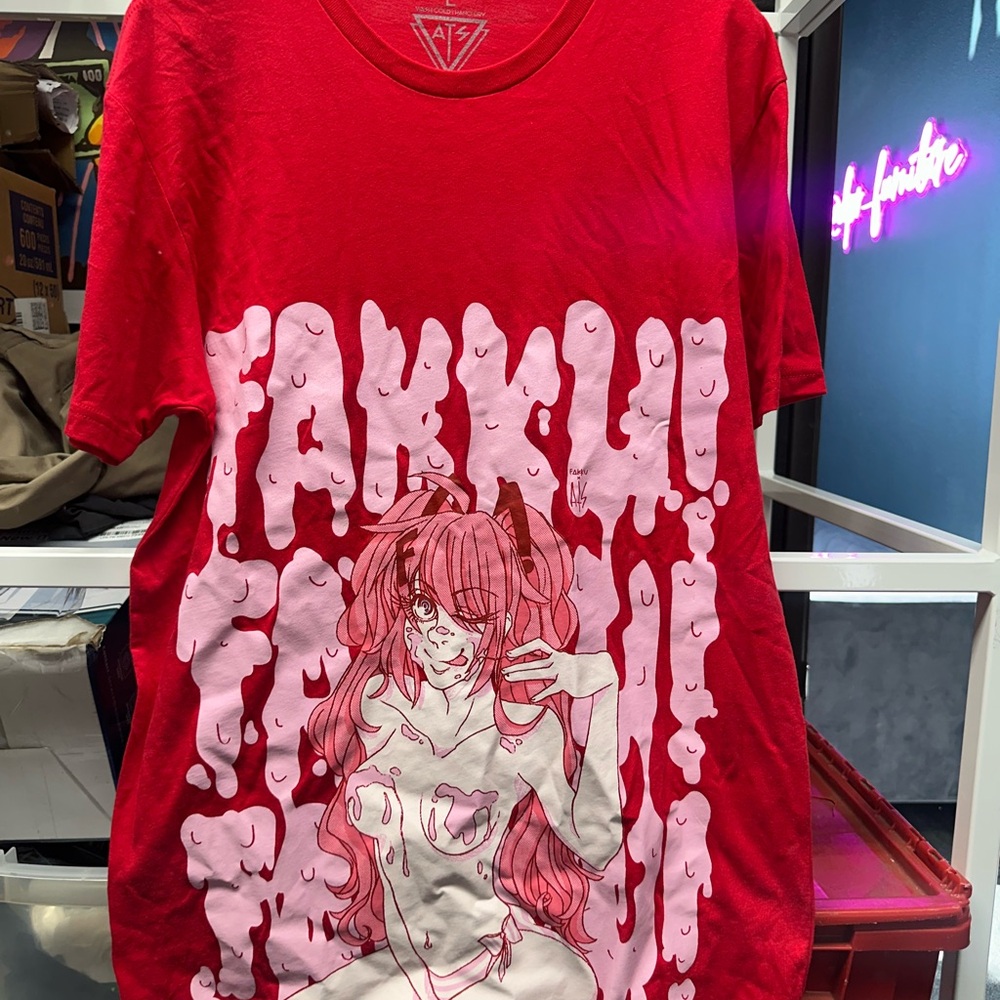 Red Graphic Kids T-Shirt